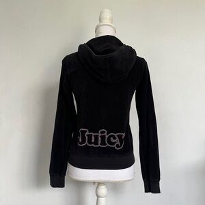 Juicy Couture Black Velour Jacket
